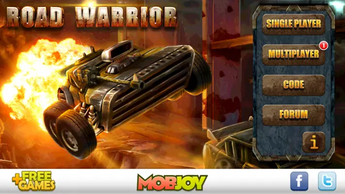 Road Warrior: Best Racing Game android App screenshot 0